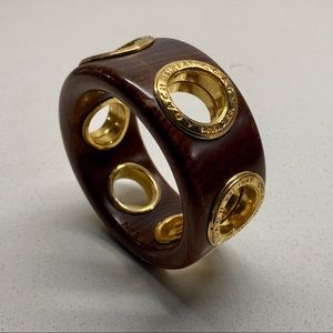COACH | Wooden Grommet Bangle Bracelet